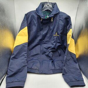 Outer Banks Crew Jacket Mens Medium Blue Hoodie Embroidered Catalina Island